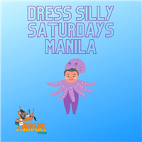 Dress Silly Saturday Manila Library Badge