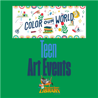 Color Our World Teen Art Events Badge
