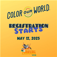 Color Our World Registration Badge