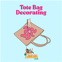 Tote Bag Decorating @ Blytheville Library Badge